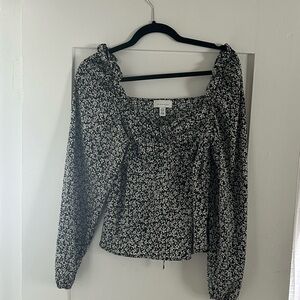 topshop floral top